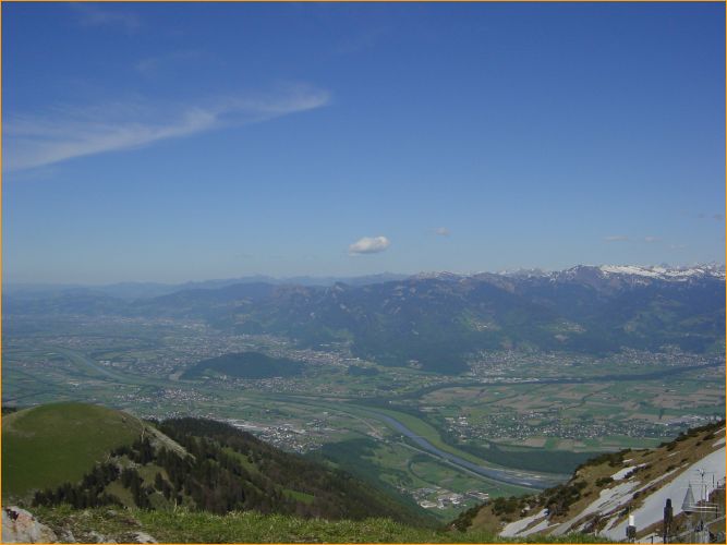 aussicht ins vorarlberg